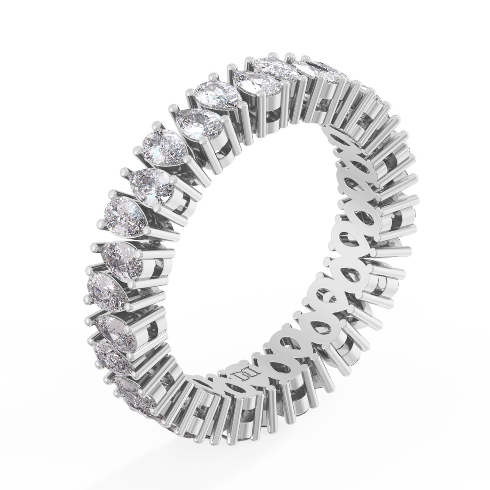 Lorie in 18k White Gold — view 2