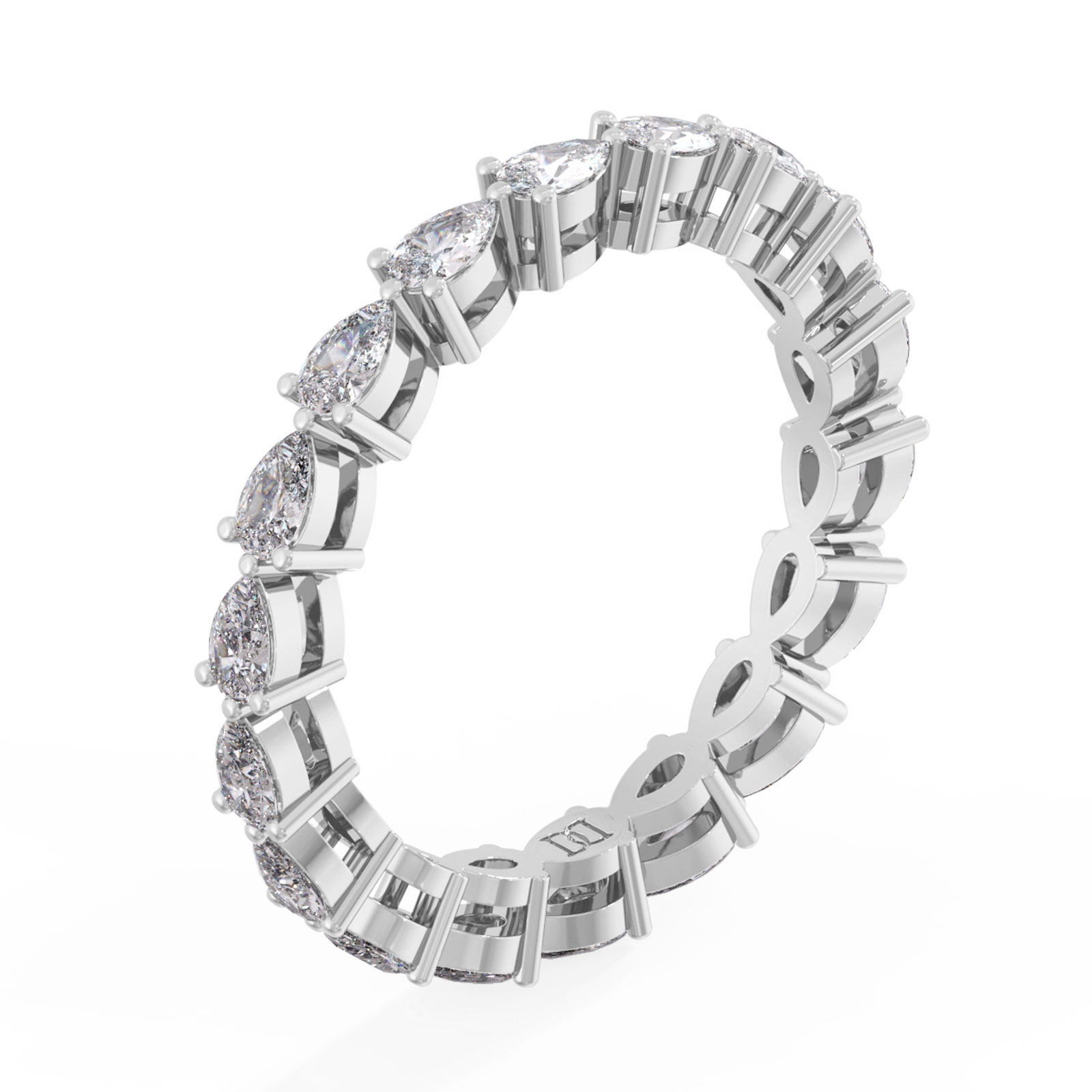 Wilma in 18k White Gold — view 2