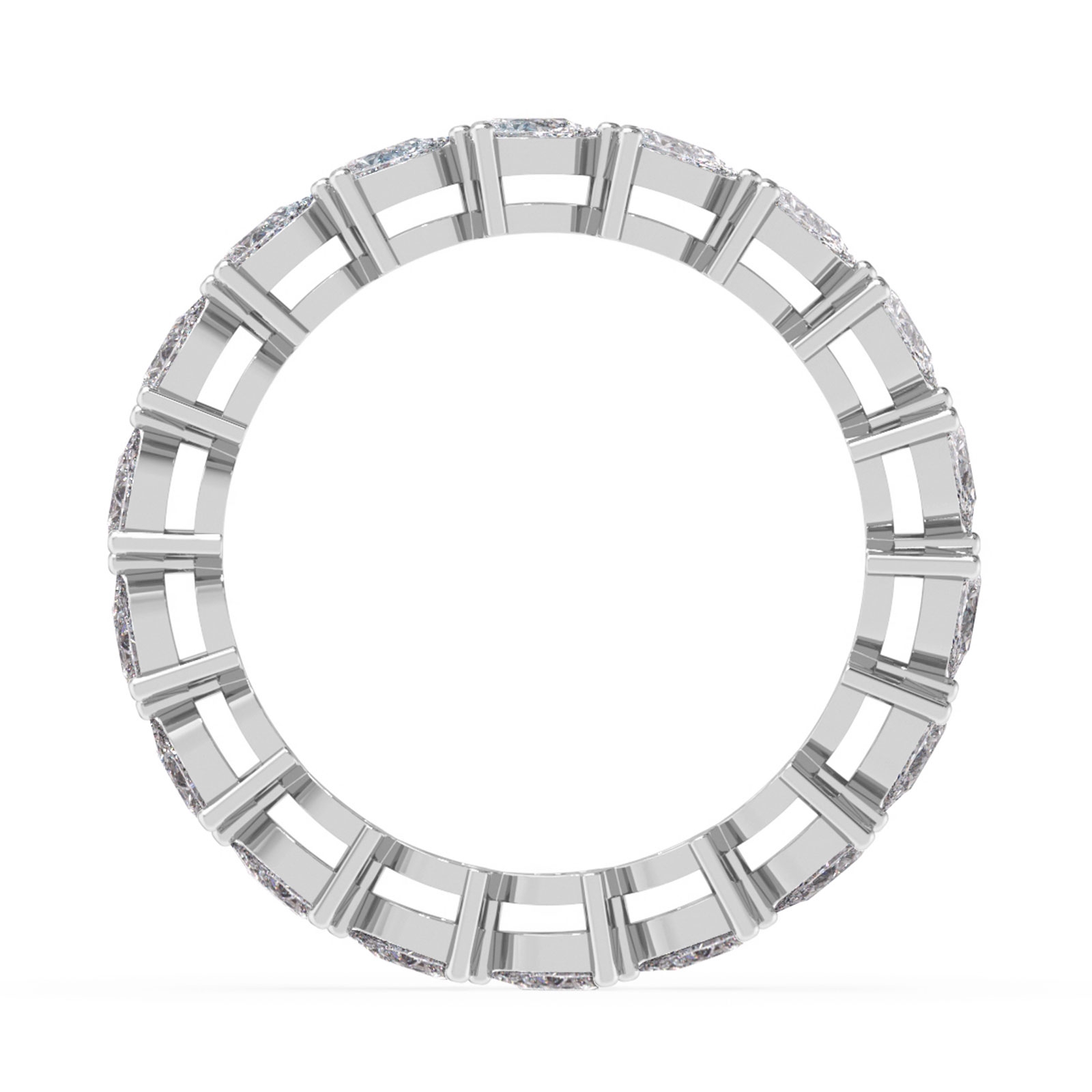 Wilma in 18k White Gold — view 3