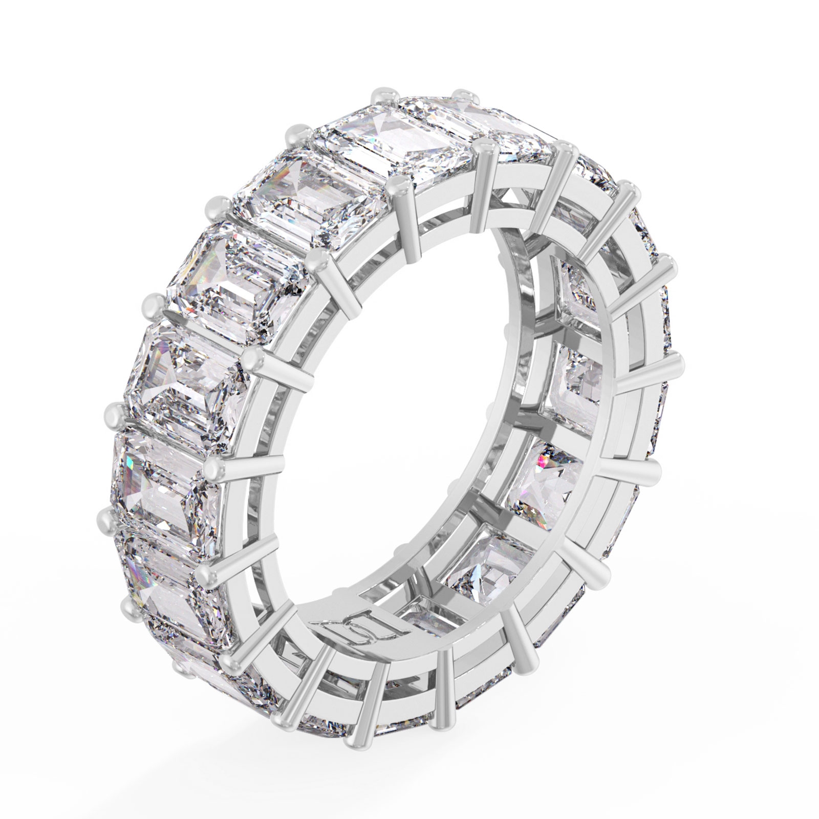 Brandy in 18k White Gold — view 2