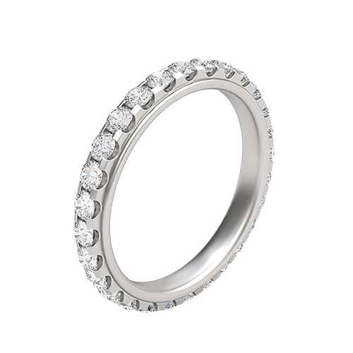 Cambree in 18k White Gold — view 2