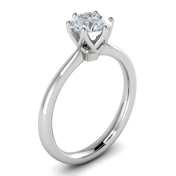 Alena in 18k White Gold — view 3