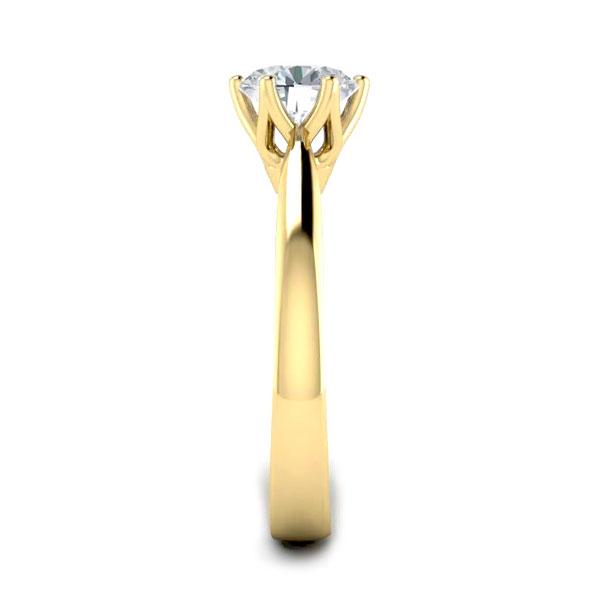 Kaylie in 18k Yellow Gold — view 4