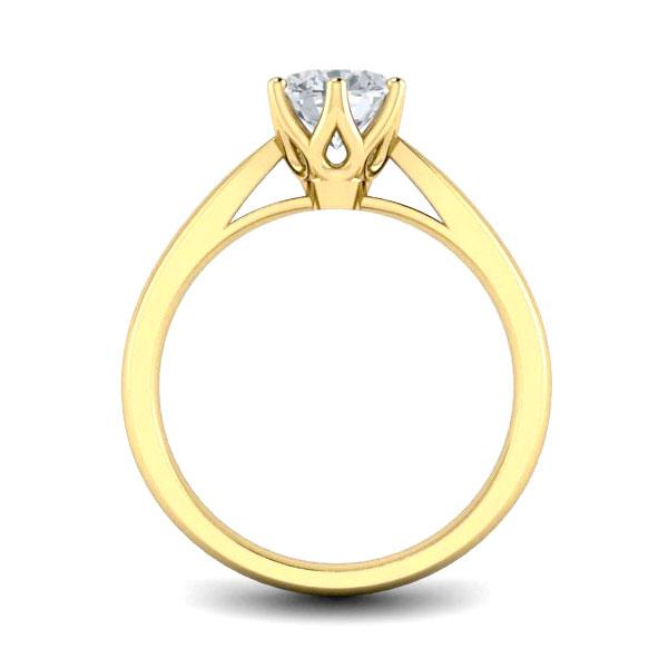 Kaylie in 18k Yellow Gold — view 2
