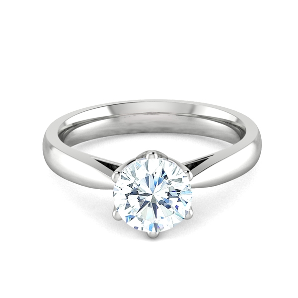 Kaylie in 18k White Gold