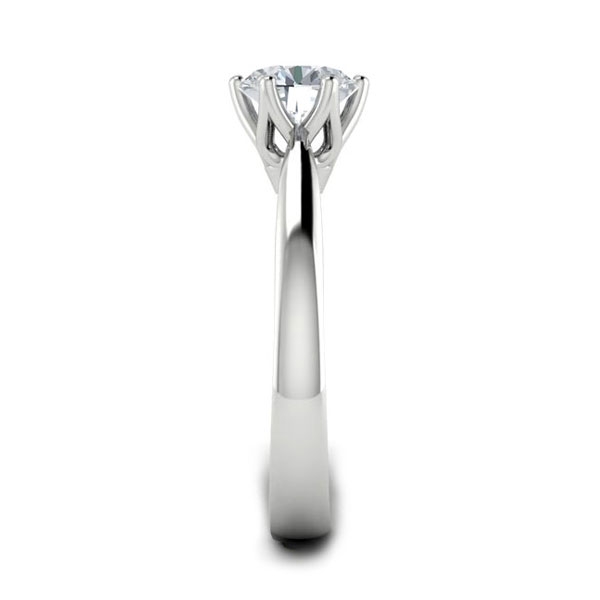 Kaylie in 18k White Gold — view 4