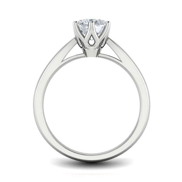 Kaylie in 18k White Gold — view 2