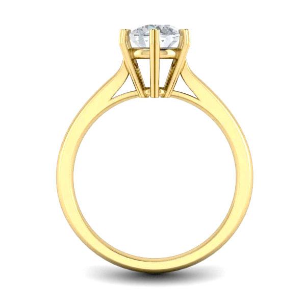 Natasha in 18k Yellow Gold — view 2