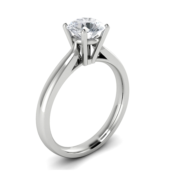 Mia in 18k White Gold — view 3