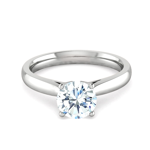 Mia in 18k White Gold