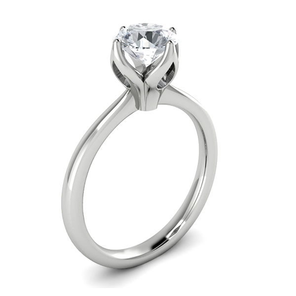 Angela in 18k White Gold — view 3