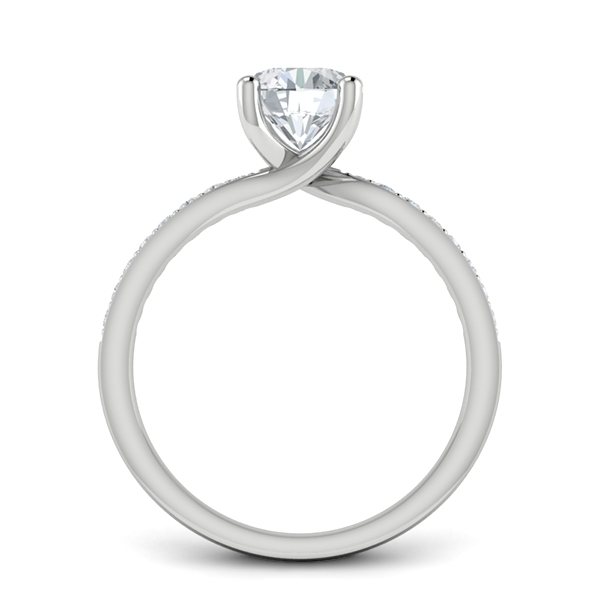Vera in 18k White Gold — view 2