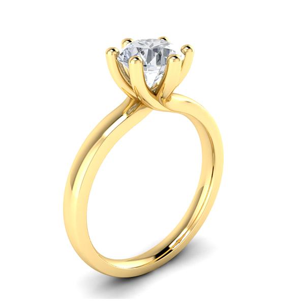 Irene in 18k Yellow Gold — view 3
