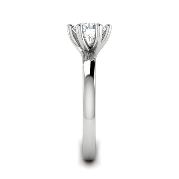 Irene in 18k White Gold — view 4