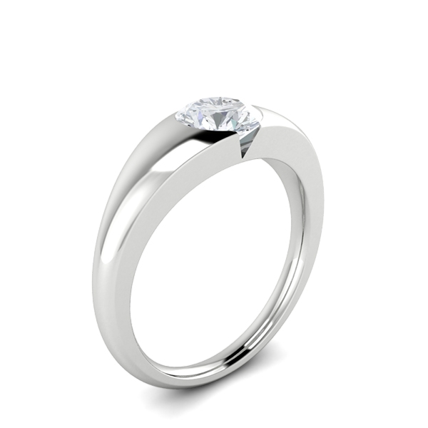 Polly in 18k White Gold — view 3