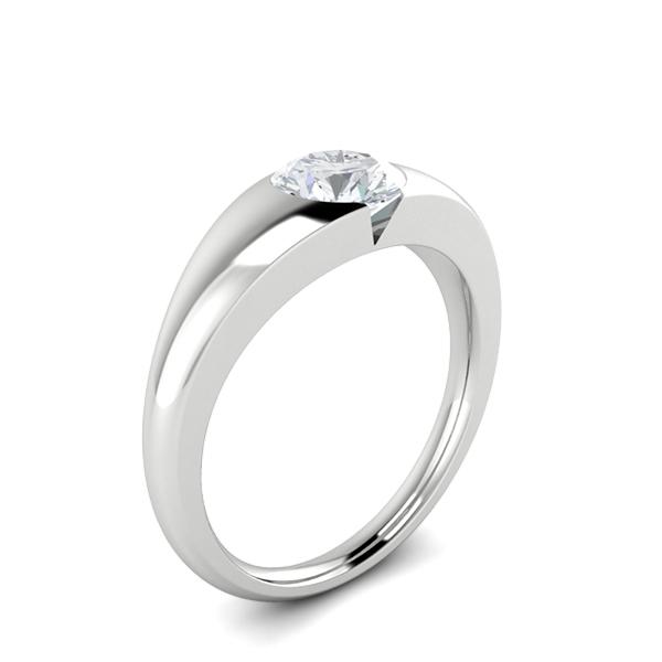 Polly in 18k White Gold — view 3