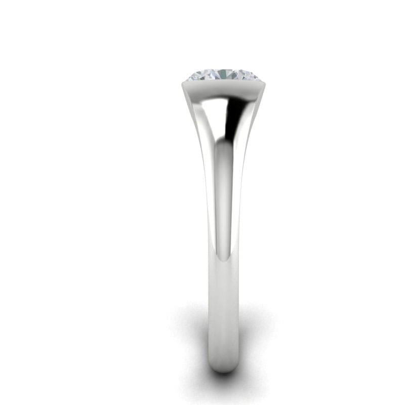 Polly in 18k White Gold — view 4