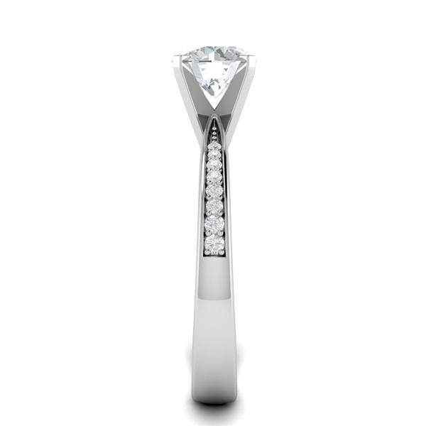 Layla in 18k White Gold — view 4