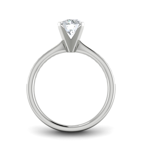 Lily in 18k White Gold — view 2