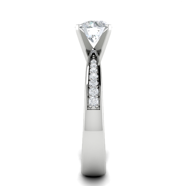 Lily in 18k White Gold — view 4