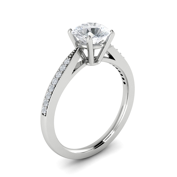 Risa in 18k White Gold — view 3