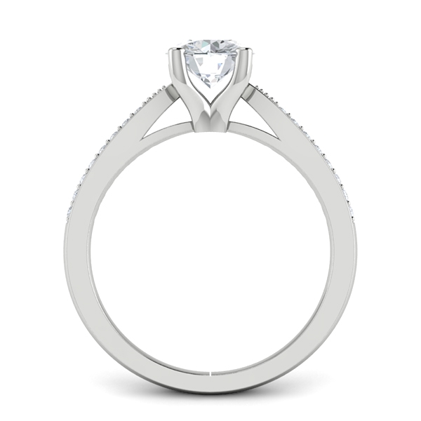 Stella in 18k White Gold — view 2