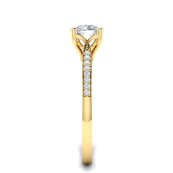Stella in 18k Yellow Gold — view 4
