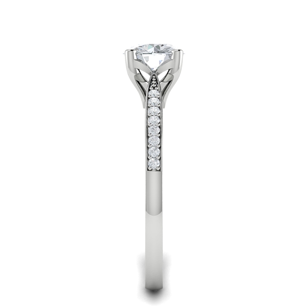 Stella in 18k White Gold — view 4