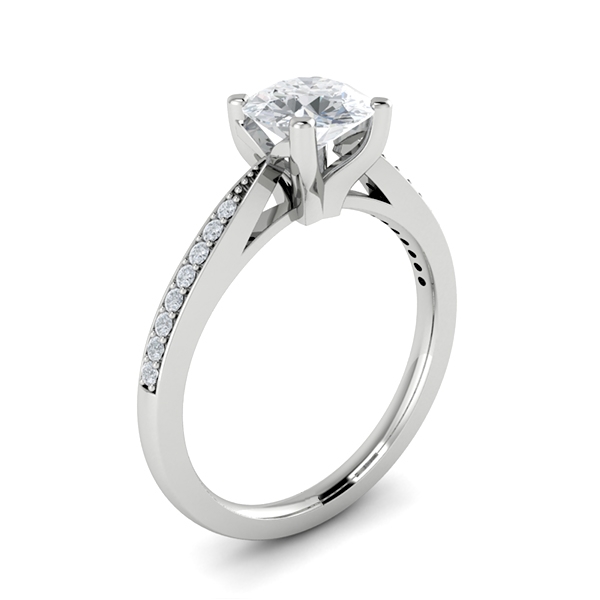 Stella in 18k White Gold — view 3