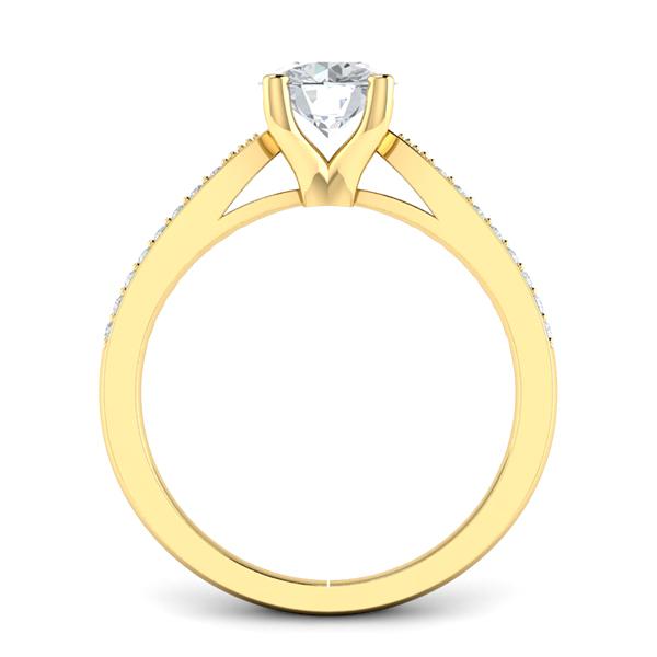 Stella in 18k Yellow Gold — view 2
