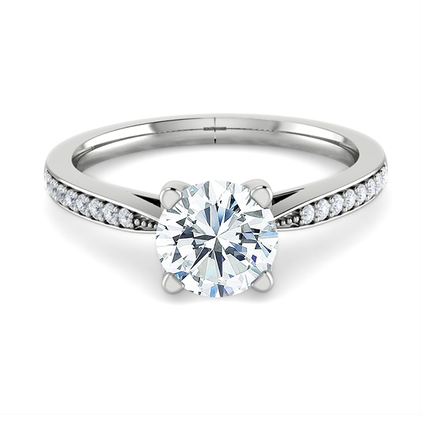 Stella in 18k White Gold