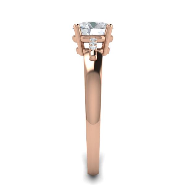 Aida in 18k Rose Gold — view 4