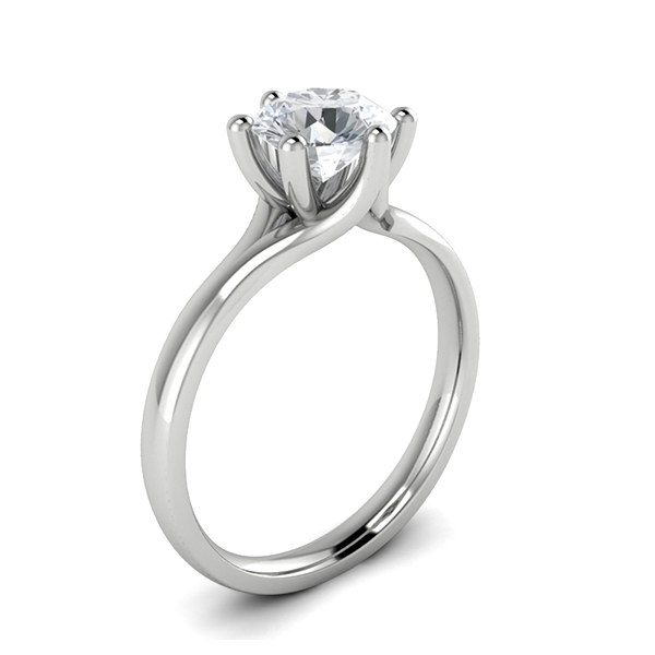Anushka in 18k White Gold — view 3