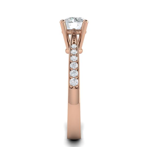 Aliza in 18k Rose Gold — view 4