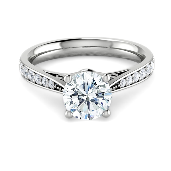 Aliza in 18k White Gold