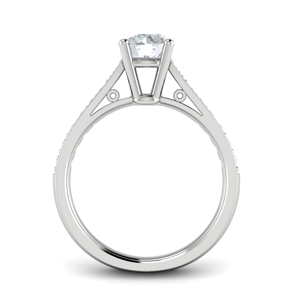 Aliza in 18k White Gold — view 2