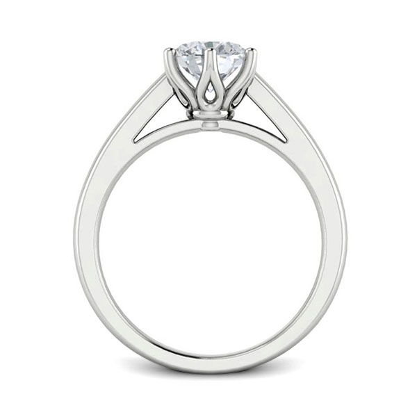 Erika in 18k White Gold — view 2