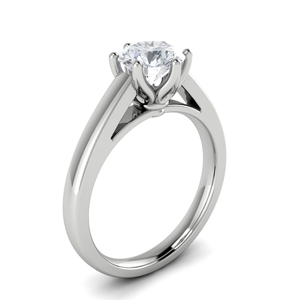 Erika in 18k White Gold — view 3