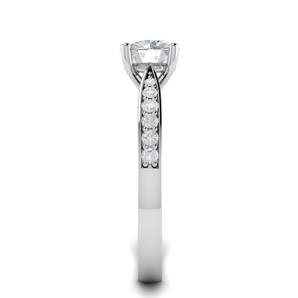 Andrea in 18k White Gold — view 4