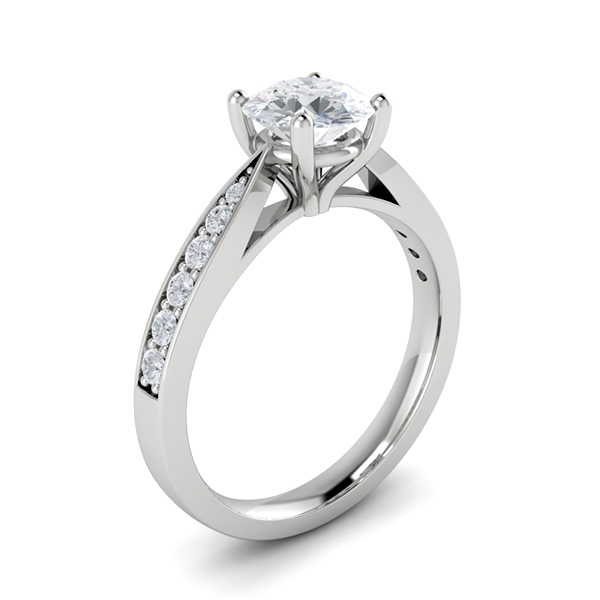 Andrea in 18k White Gold — view 3