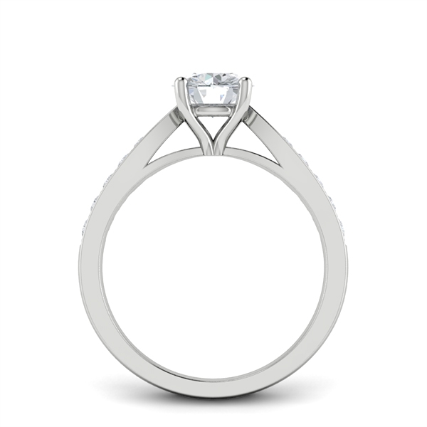 Andrea in 18k White Gold — view 2
