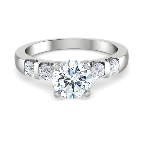 Angelia in 18k White Gold