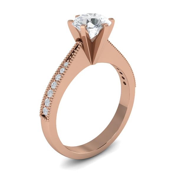 Bobbi in 18k Rose Gold — view 3