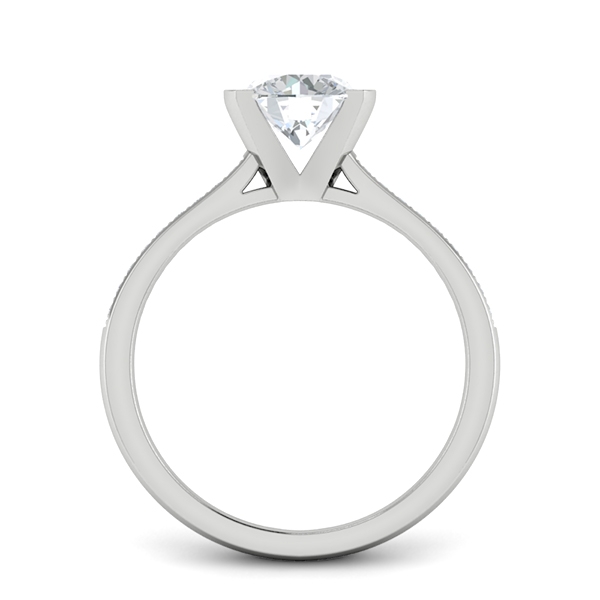 Carol in 18k White Gold — view 2