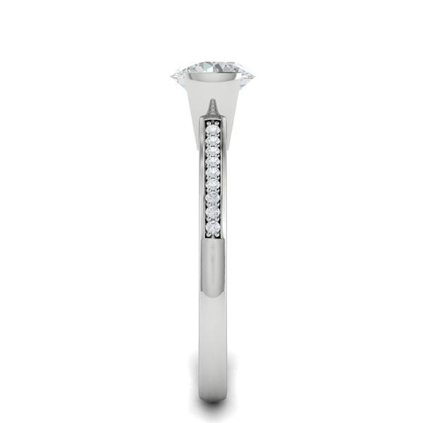 Carol in 18k White Gold — view 4