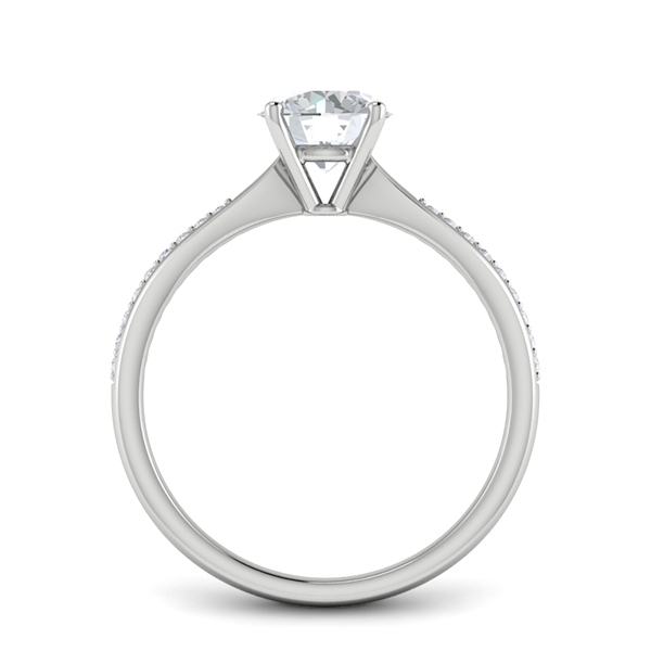 Carys in 18k White Gold — view 2