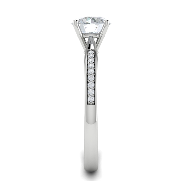 Carys in 18k White Gold — view 4