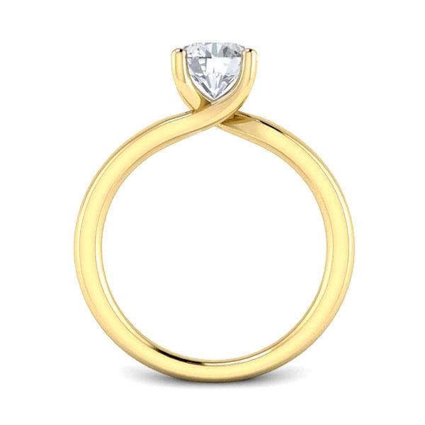 Luna in 18k Yellow Gold — view 2
