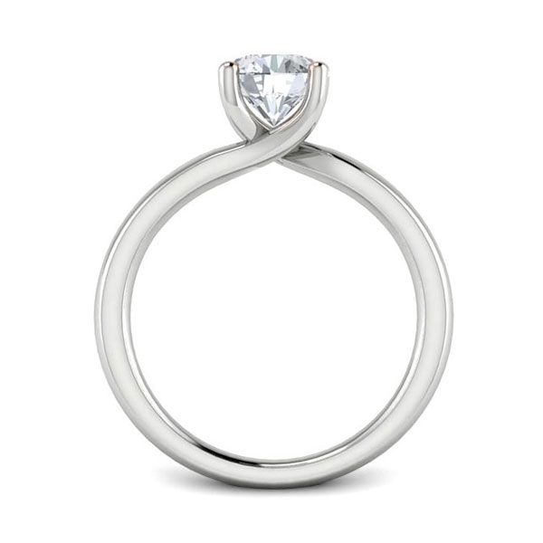 Luna in 18k White Gold — view 2