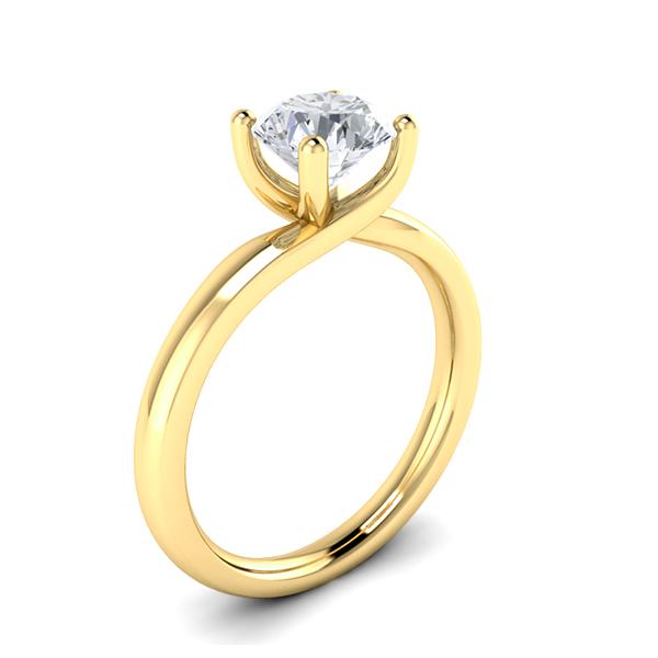 Luna in 18k Yellow Gold — view 3